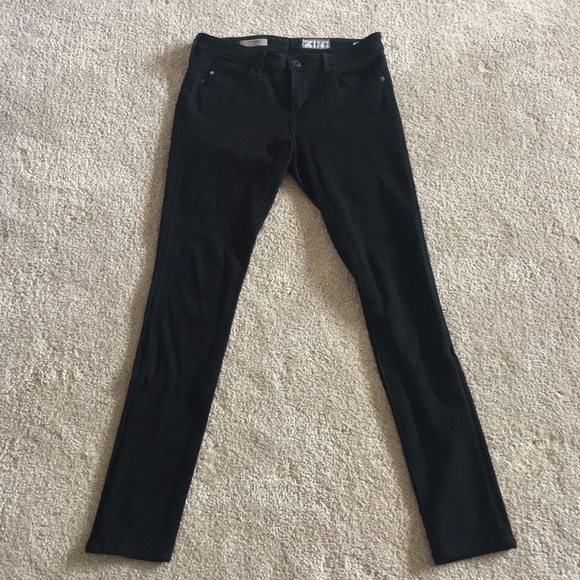 AG super skinny black jeggings - Picture 1 of 3